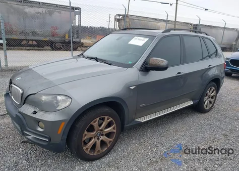 2008 BMW X5 4.8I from USA, damaged, VIN 5UXFE835X8L160669